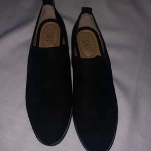 Franco Sarto size 8 black flats
